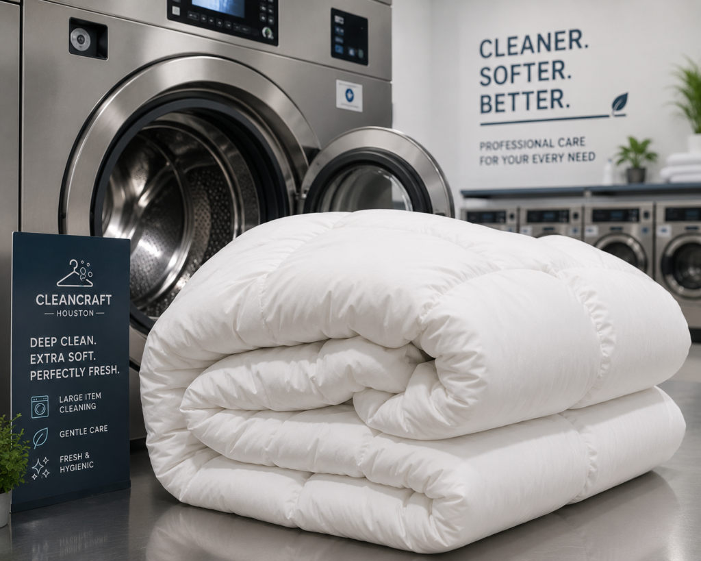 washed comforter